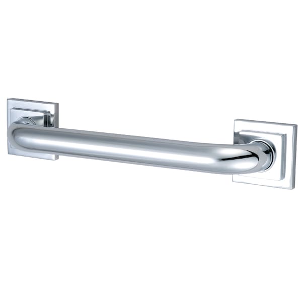 Claremont Contemporary Grab Bar, 38-13/16" L, Brass, Polished Chrome DR614361 - main